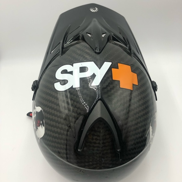 BRP Black Carbon Fibre Helmet MX7-XPR Adult Large - Picture 3 of 12